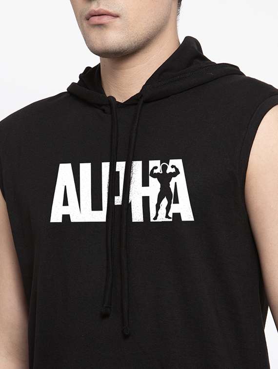 black chest print t-shirt - 17263897 -  Standard Image - 4