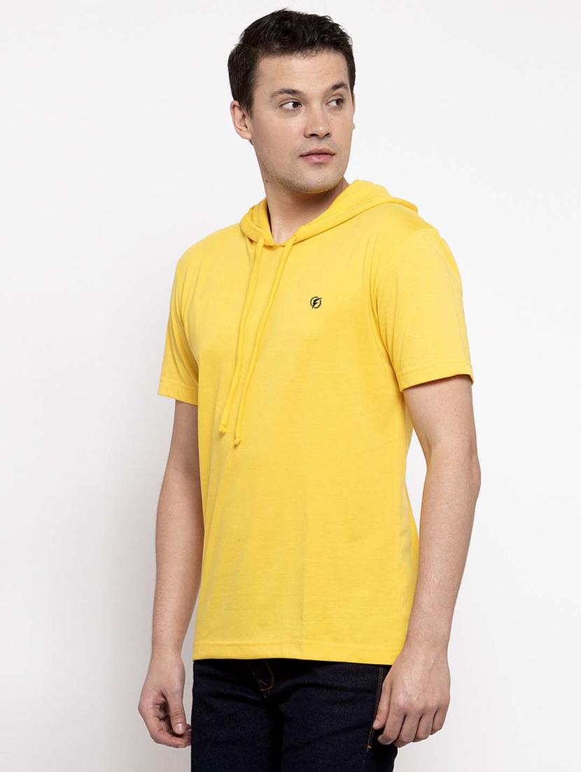 yellow solid t-shirt - 17263965 - Standard Image - 1
