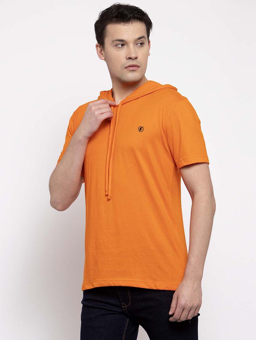 orange solid t-shirt - 17263966 - Standard Image - 1