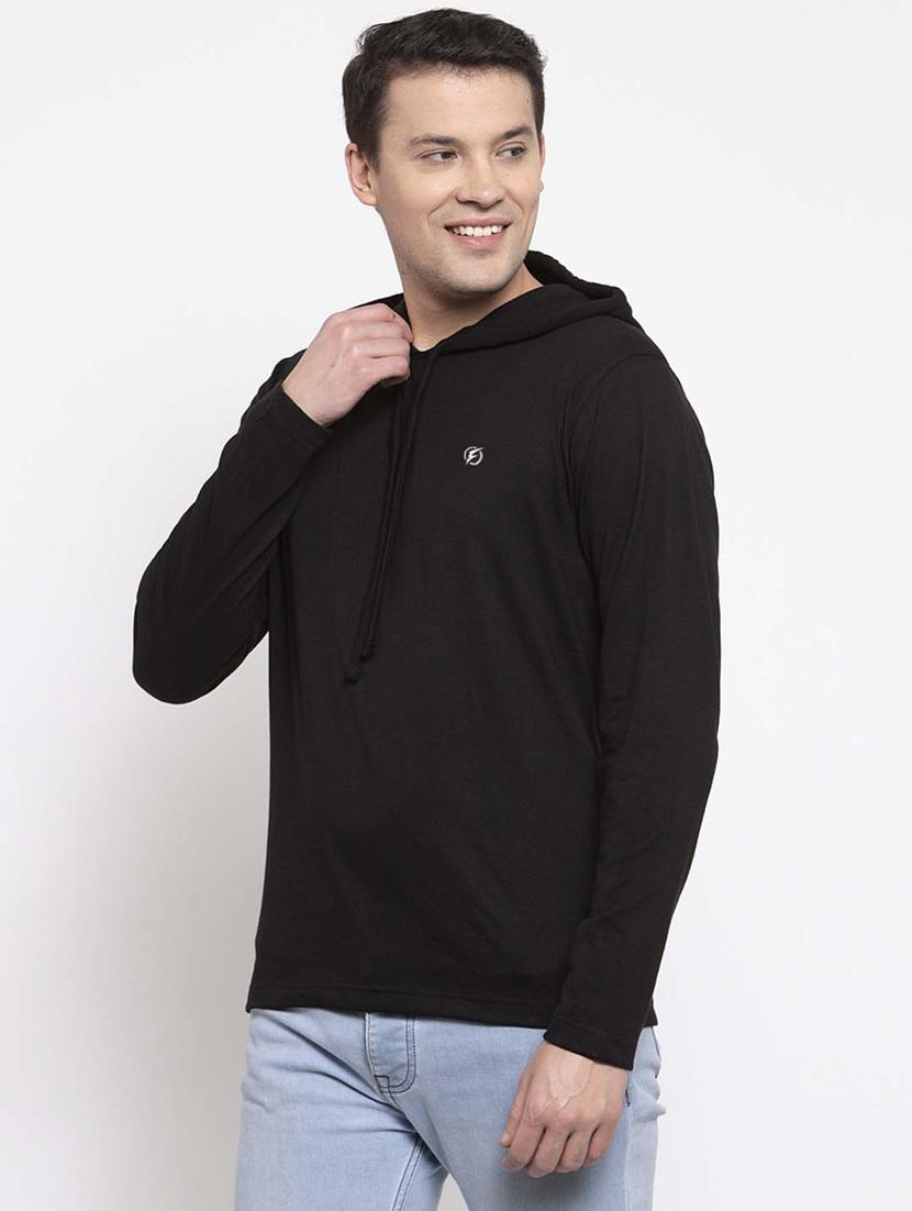 black solid t-shirt - 17263971 -  Standard Image - 1