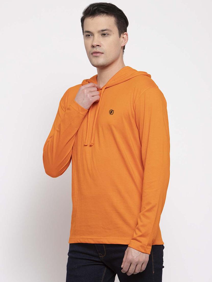 orange solid t-shirt - 17263976 - Standard Image - 1