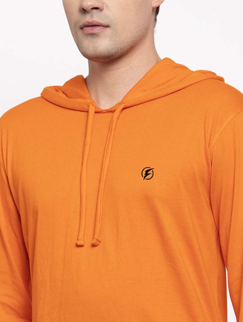 orange solid t-shirt - 17263976 - Standard Image - 6