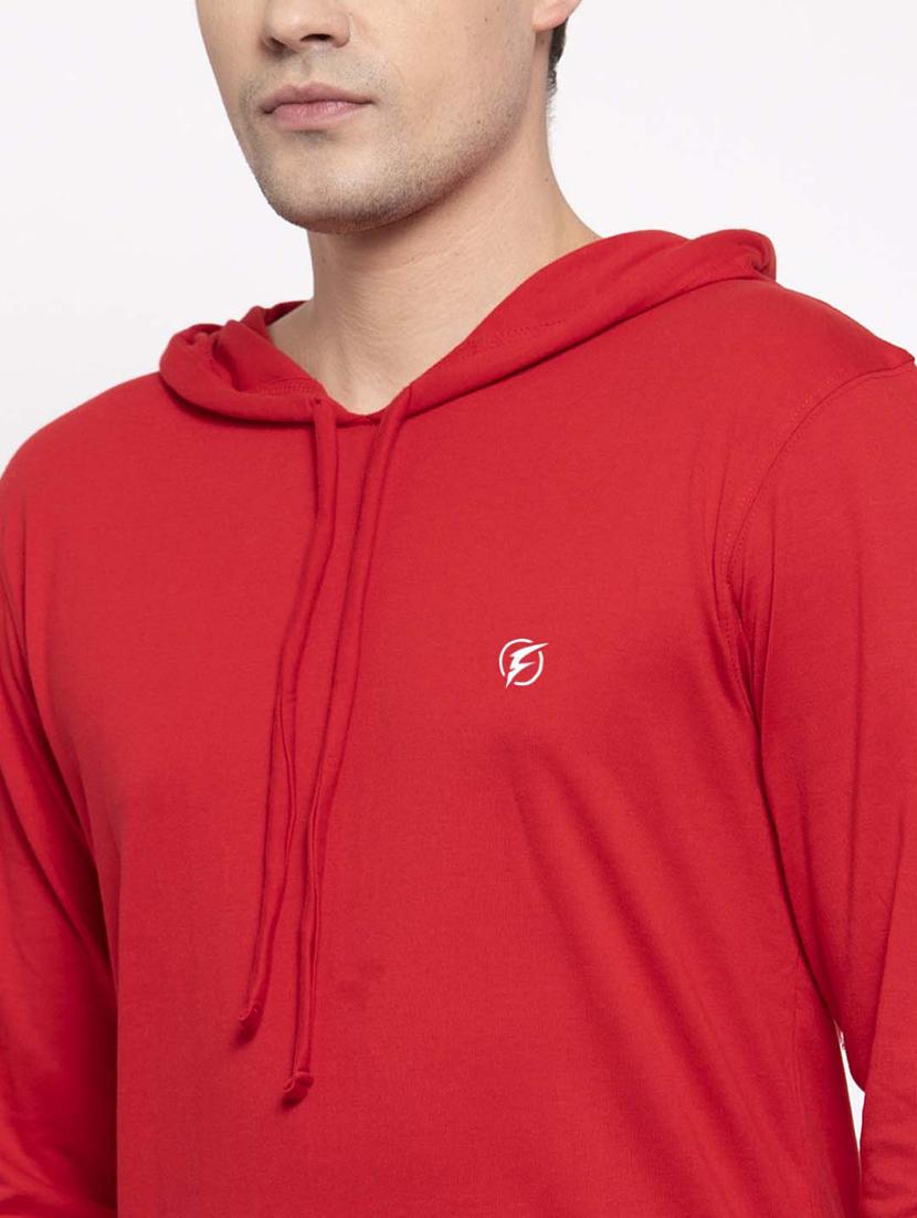 red solid t-shirt - 17263983 - Standard Image - 6