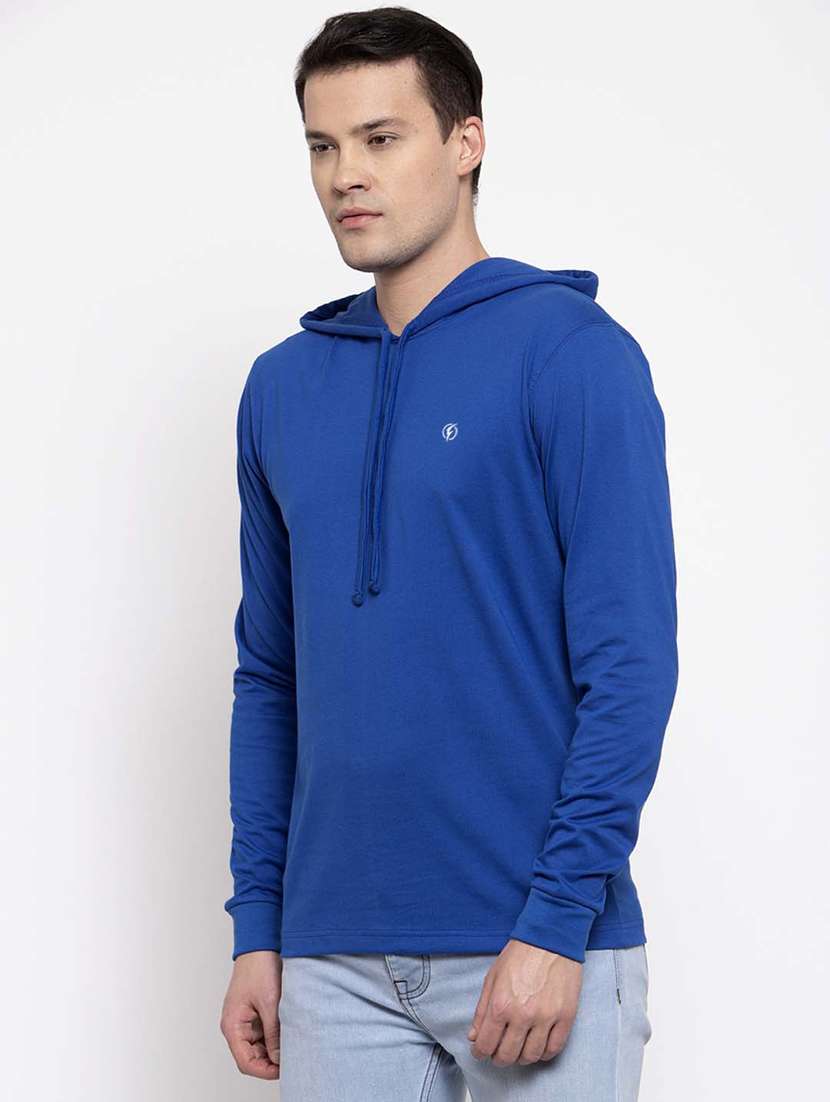 blue solid t-shirt - 17263984 -  Standard Image - 1