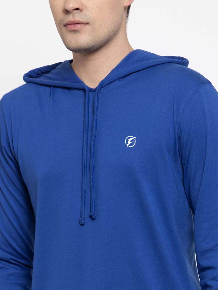 blue solid t-shirt - 17263984 -  Standard Image - 6