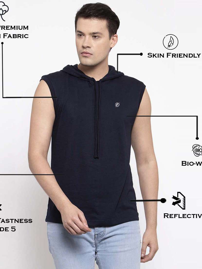 navy blue solid t-shirt - 17263998 -  Standard Image - 4