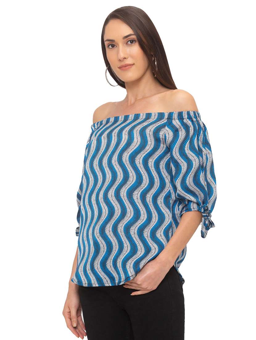women's straight off shoulder top - 17264205 -  Standard Image - 1