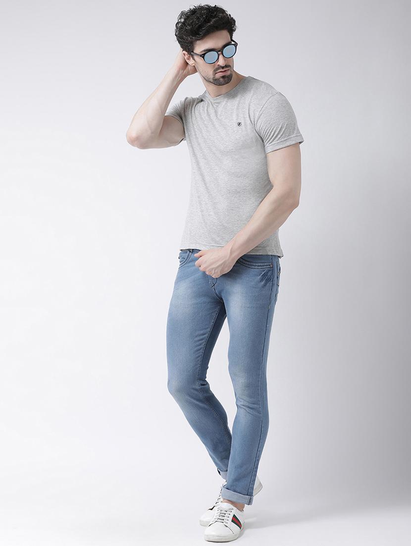 grey solid t-shirt - 17264518 - Standard Image - 4