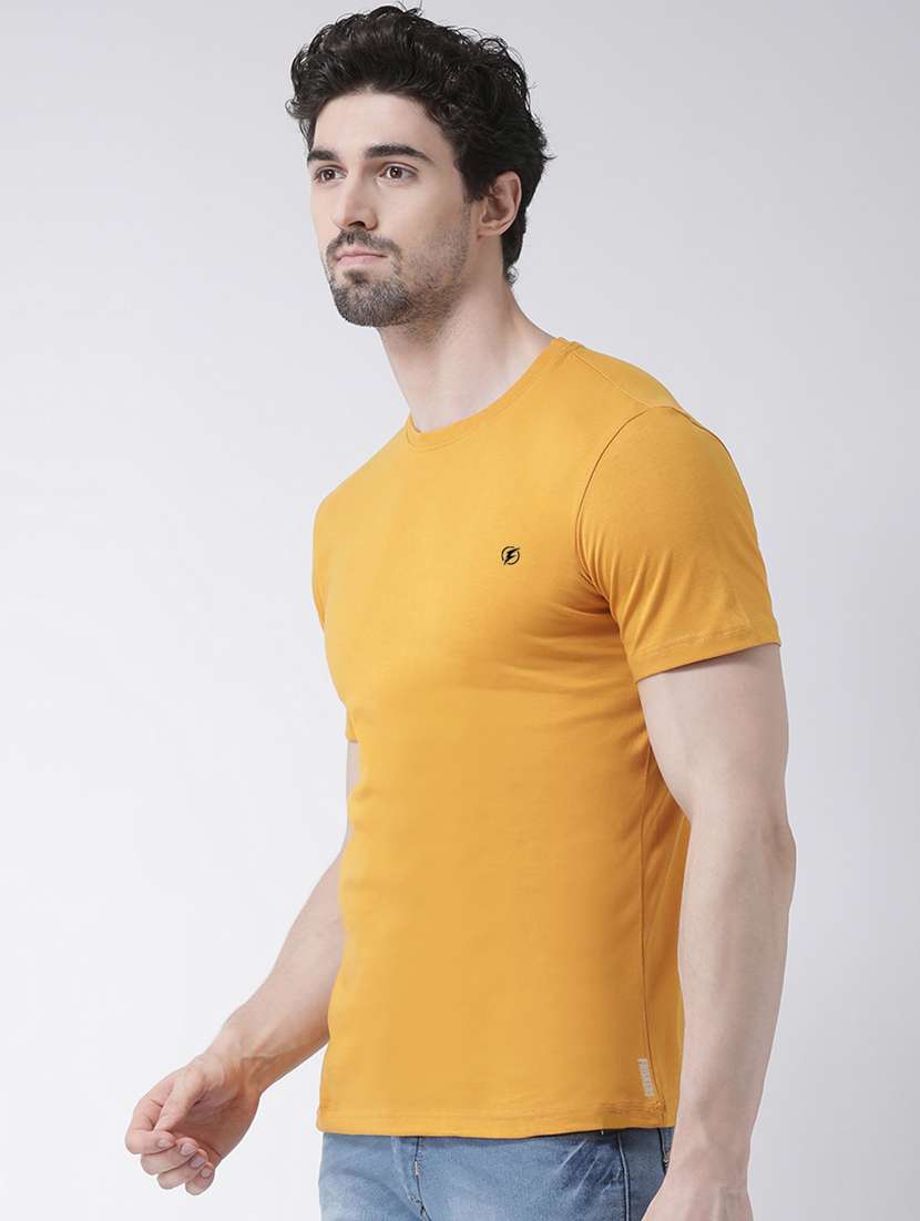 men solid short sleeves t-shirt - 17264527 -  Standard Image - 1
