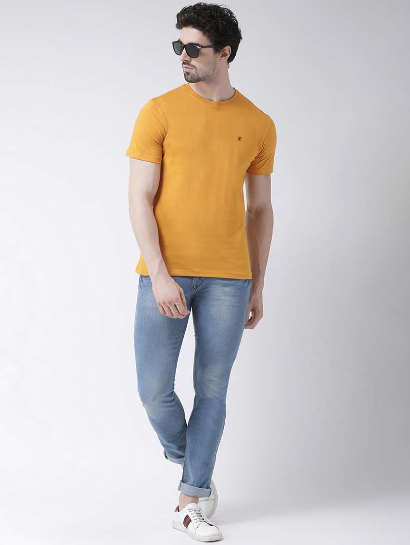 men solid short sleeves t-shirt - 17264527 -  Standard Image - 4