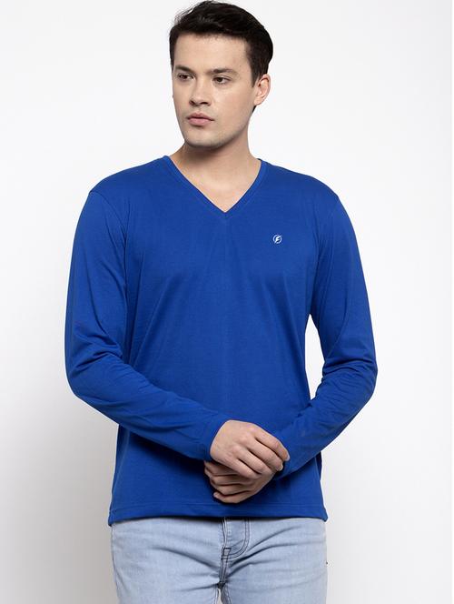 blue solid t-shirt - 17264532 -  Standard Image - 0