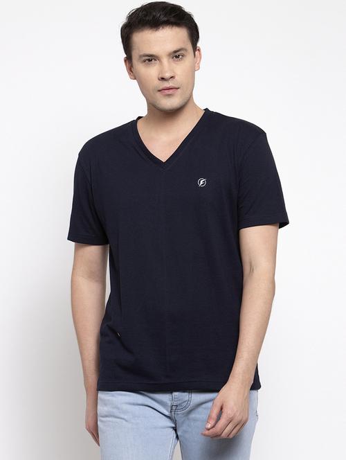 navy blue solid t-shirt - 17264548 -  Standard Image - 0