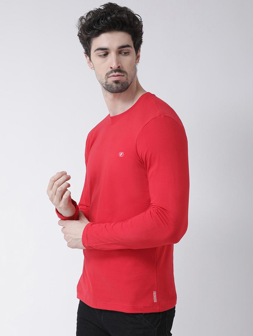 men solid long sleeves t-shirt - 17264553 - Standard Image - 1
