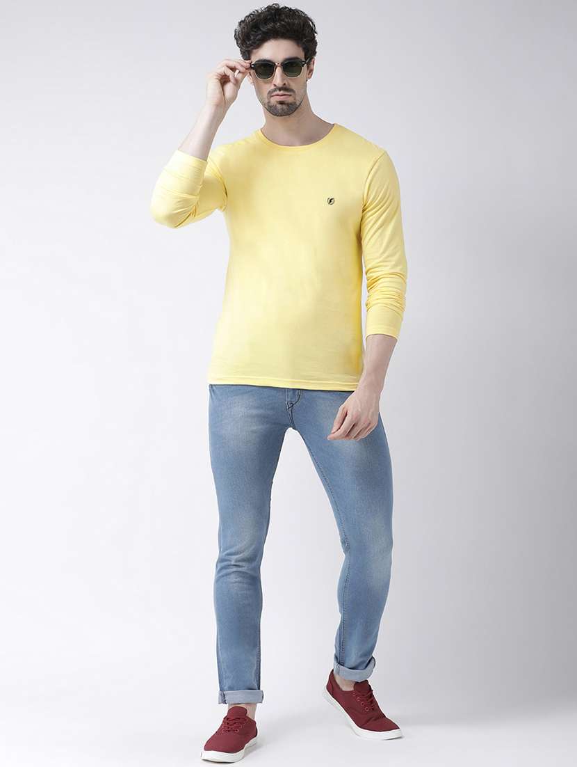 yellow solid t-shirt - 17264555 -  Standard Image - 4