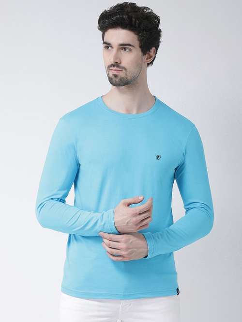 light blue solid t-shirt - 17264561 -  Standard Image - 0