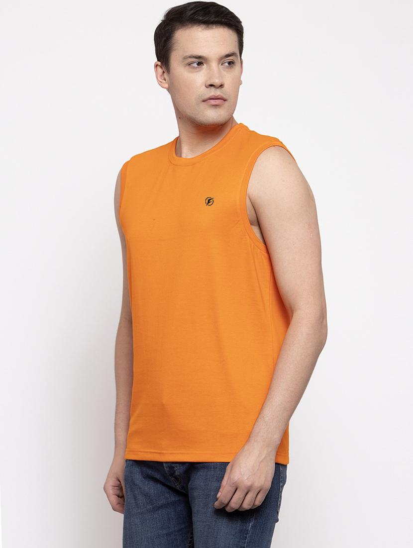 mustard solid t-shirt - 17264574 - Standard Image - 1