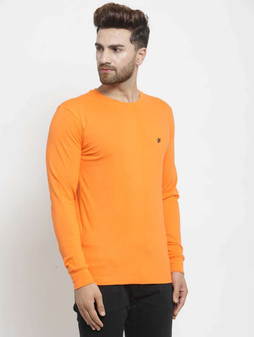 men solids long sleeves t-shirts - 17264580 -  Standard Image - 1