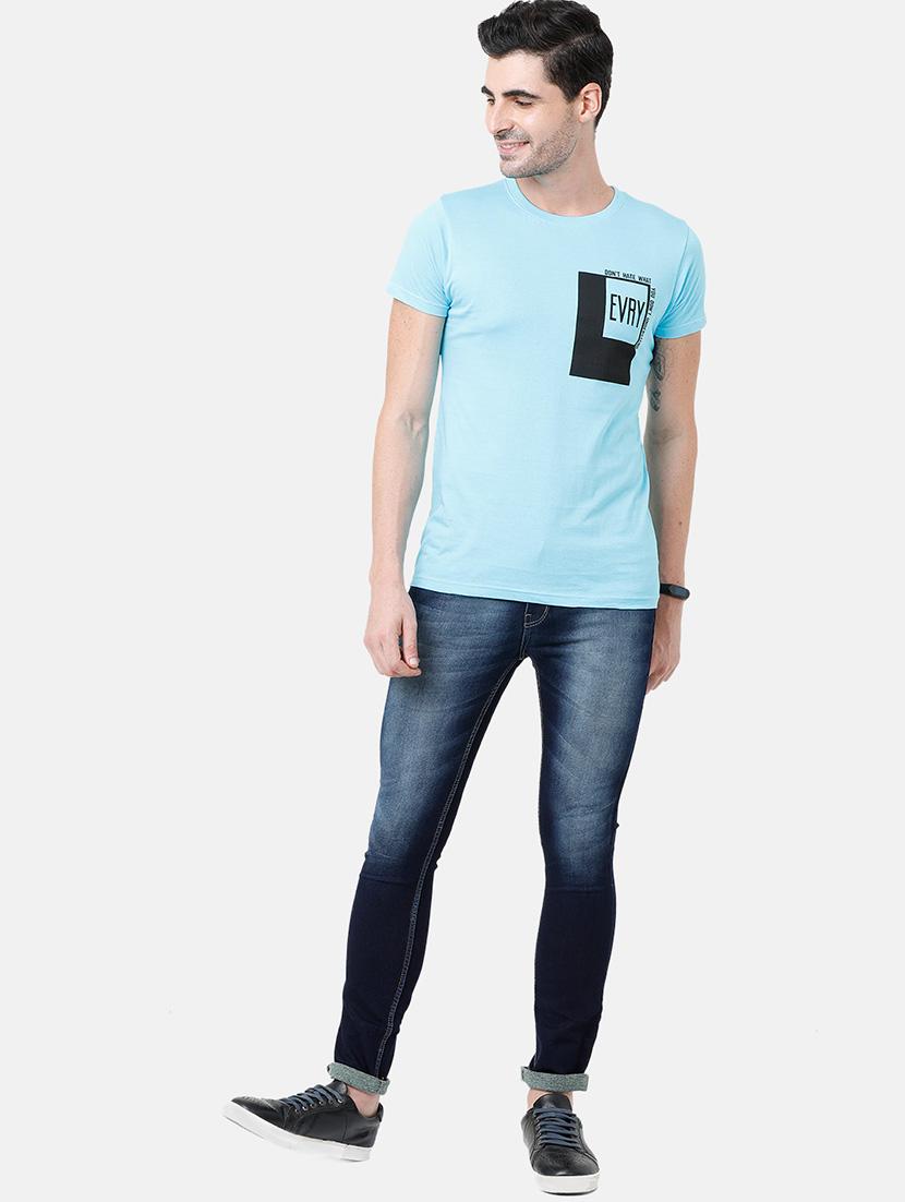 dark blue light washed denim jeans - 17271633 - Standard Image - 4