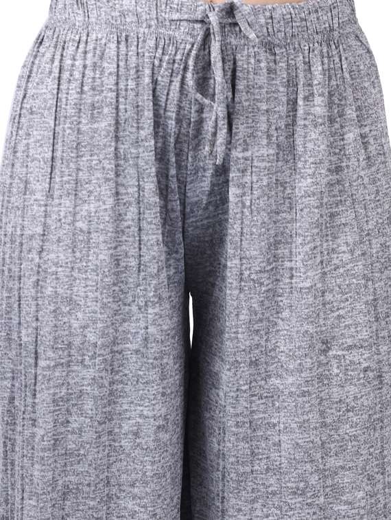 drawstring waist palazzo - 17272069 - Standard Image - 4