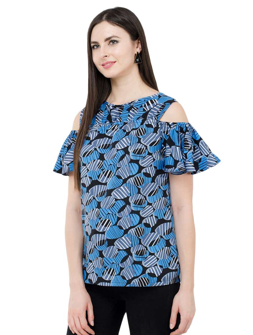 women's straight round neck top - 17272374 -  Standard Image - 1