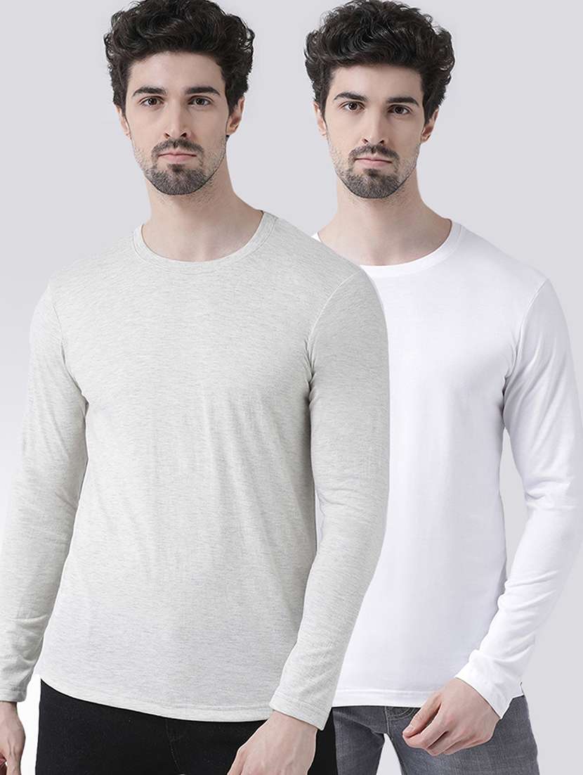 multi colored solid t-shirts combo