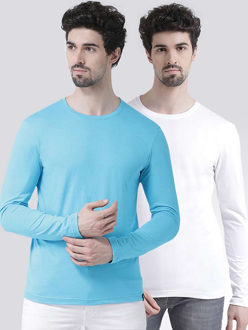 multi colored solid t-shirts combo