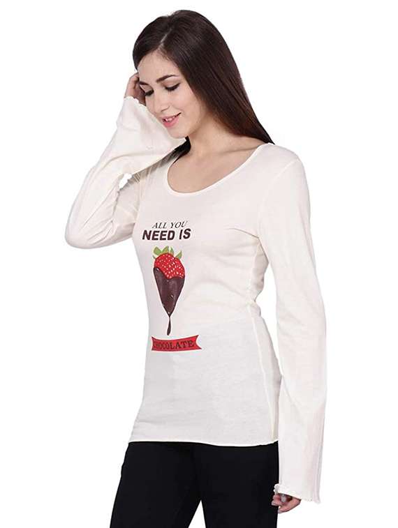 round neck quirky top  - 17274194 -  Standard Image - 1