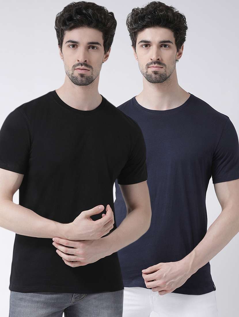 set of 2 solid t-shirt