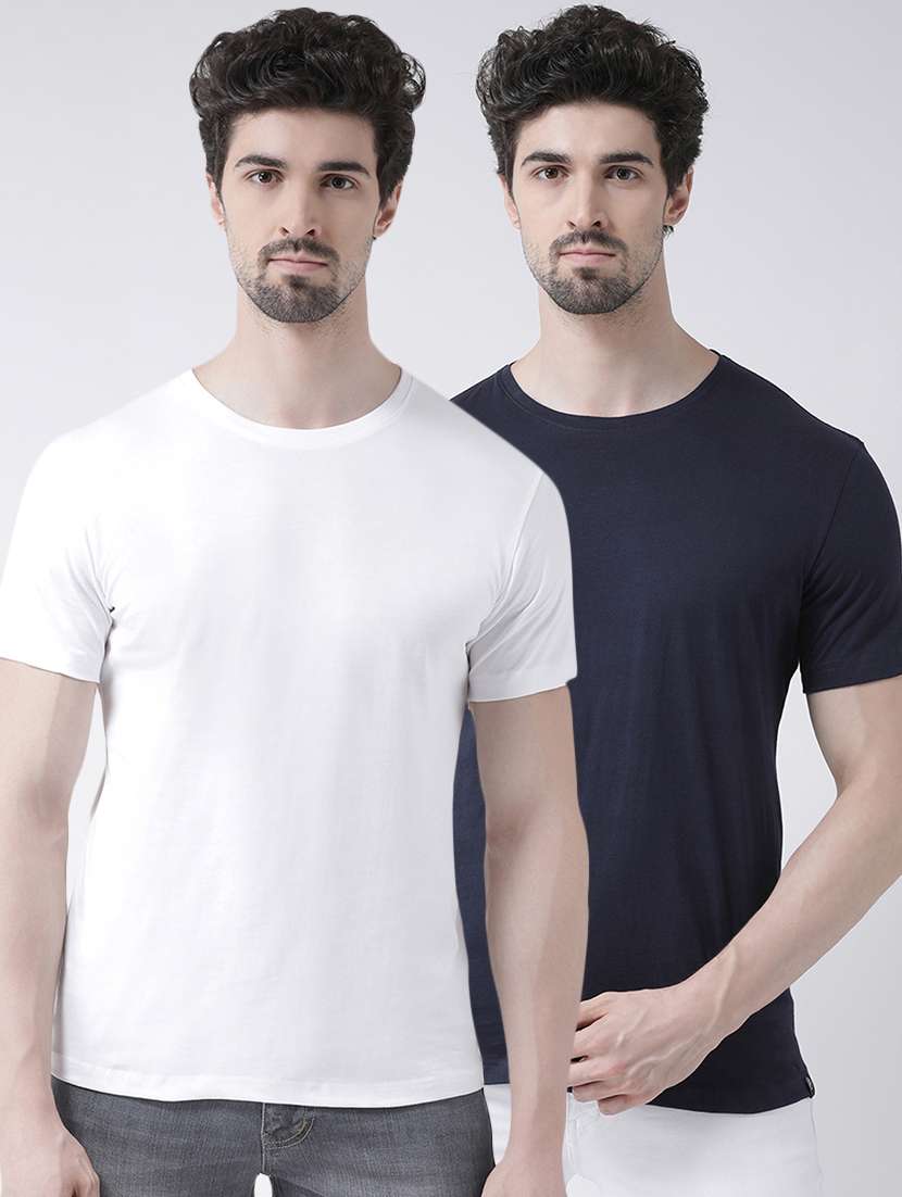 set of 2 solid t-shirt