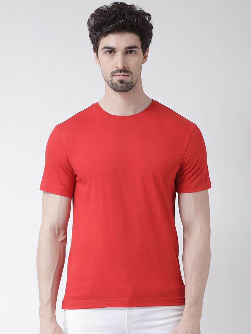 men pack of 2 solid t-shirt - 17275054 -  Standard Image - 1