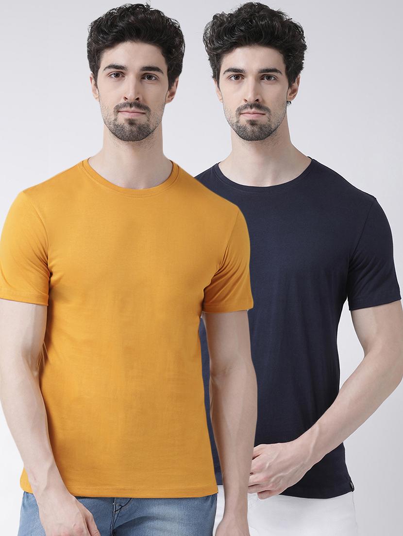 set of 2 solid t-shirt - 17275089 -  Zoom Image - 0