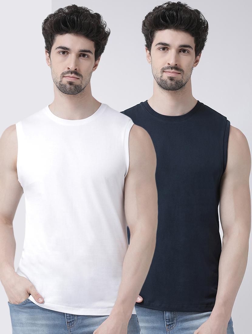 set of 2 solid t-shirt