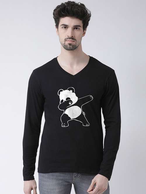 men front print long sleeve t-shirt - 17275229 -  Standard Image - 0
