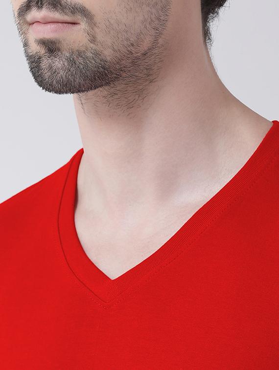 red front print t-shirt - 17275241 - Standard Image - 4
