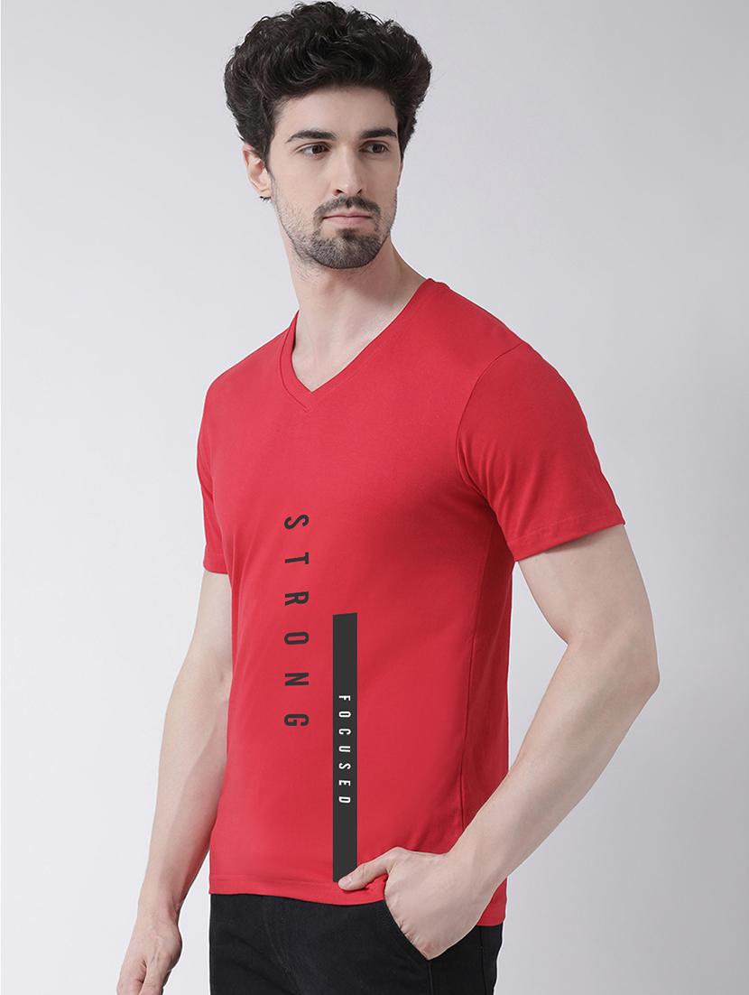 red front print t-shirt - 17275281 -  Standard Image - 1