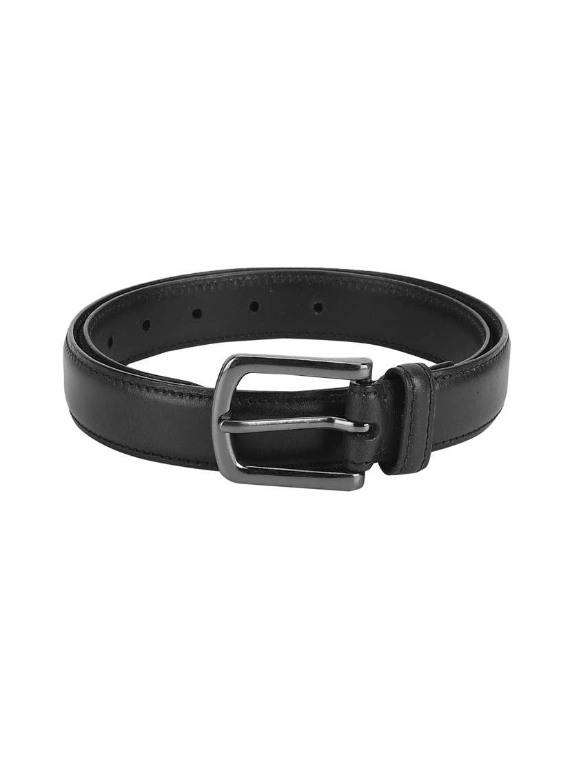 black leather belt - 17277617 -  Standard Image - 1