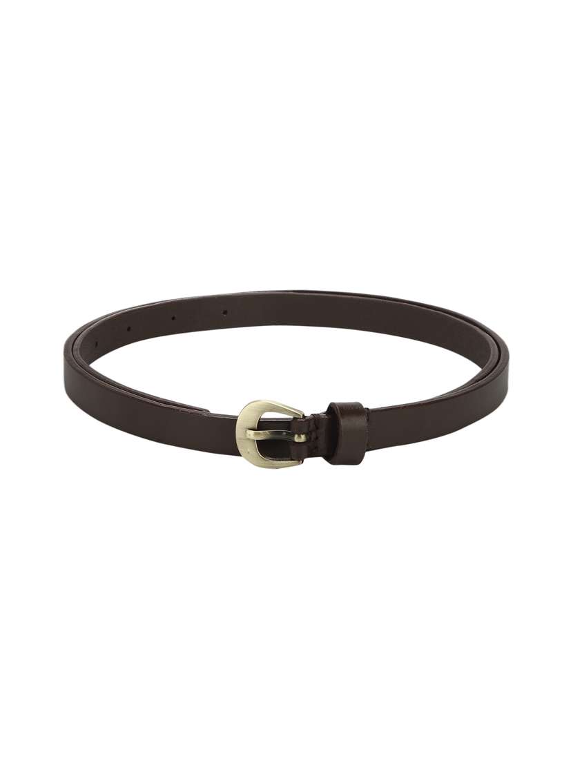 brown leather belt - 17277624 -  Standard Image - 1