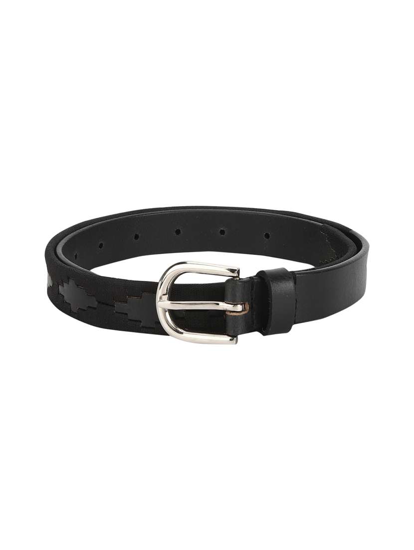 black leather belt - 17277634 -  Standard Image - 1