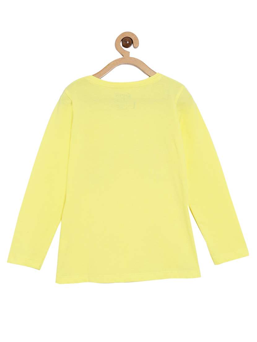 yellow cotton regular tees  - 17277788 -  Standard Image - 1