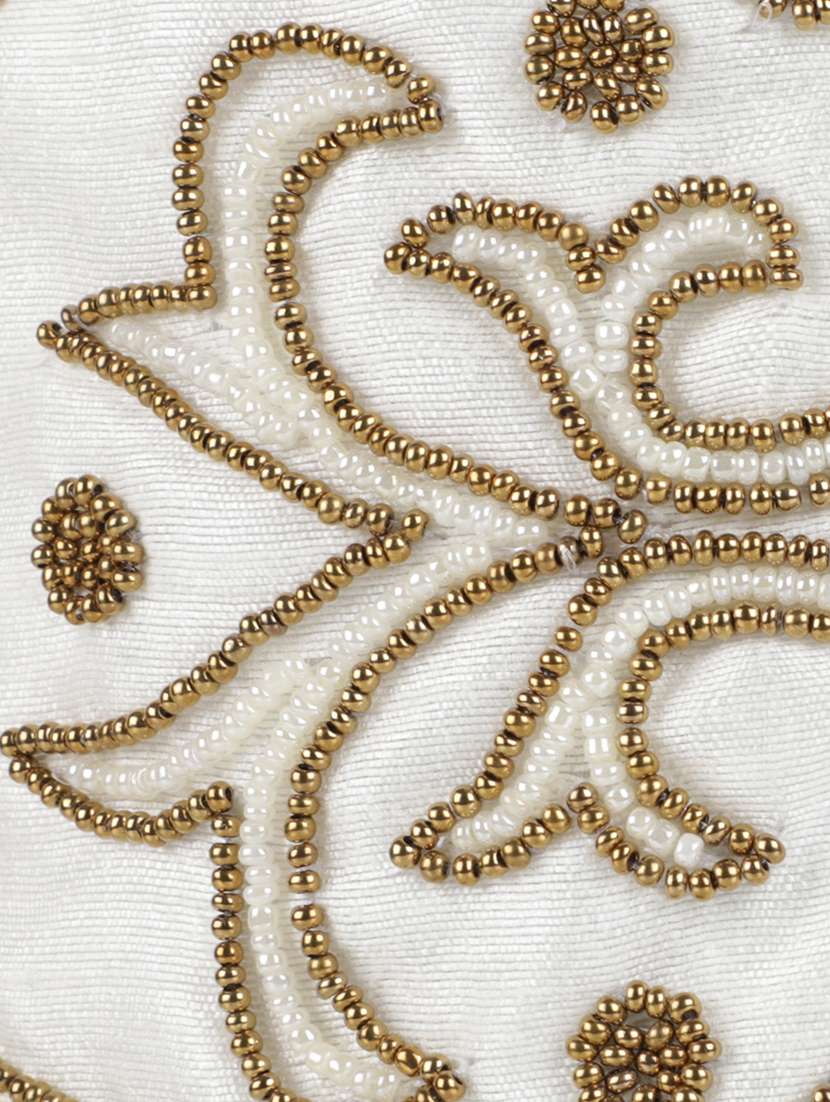 white cotton decorative women mask - 17279821 -  Standard Image - 4