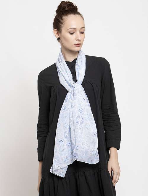 multi colored polyester stole - 17282065 -  Standard Image - 0