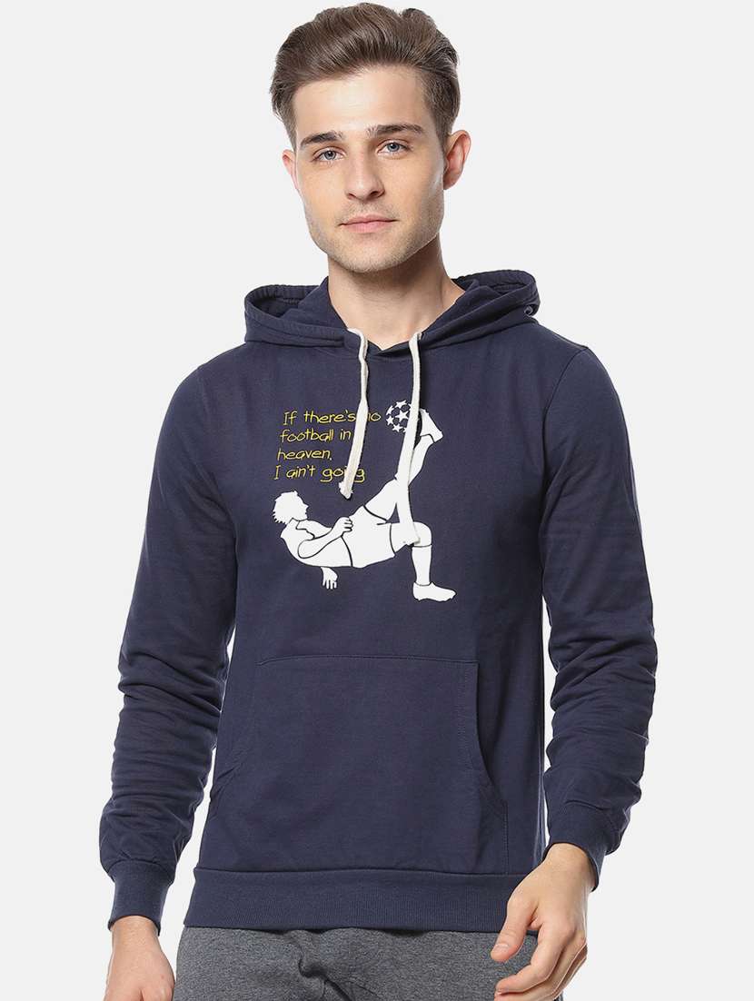 mens chest print sweatshirt