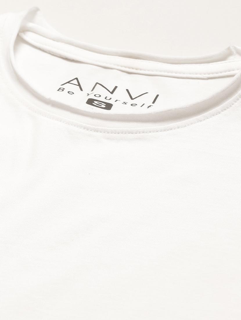 round neck basic tee - 17284309 - Standard Image - 4