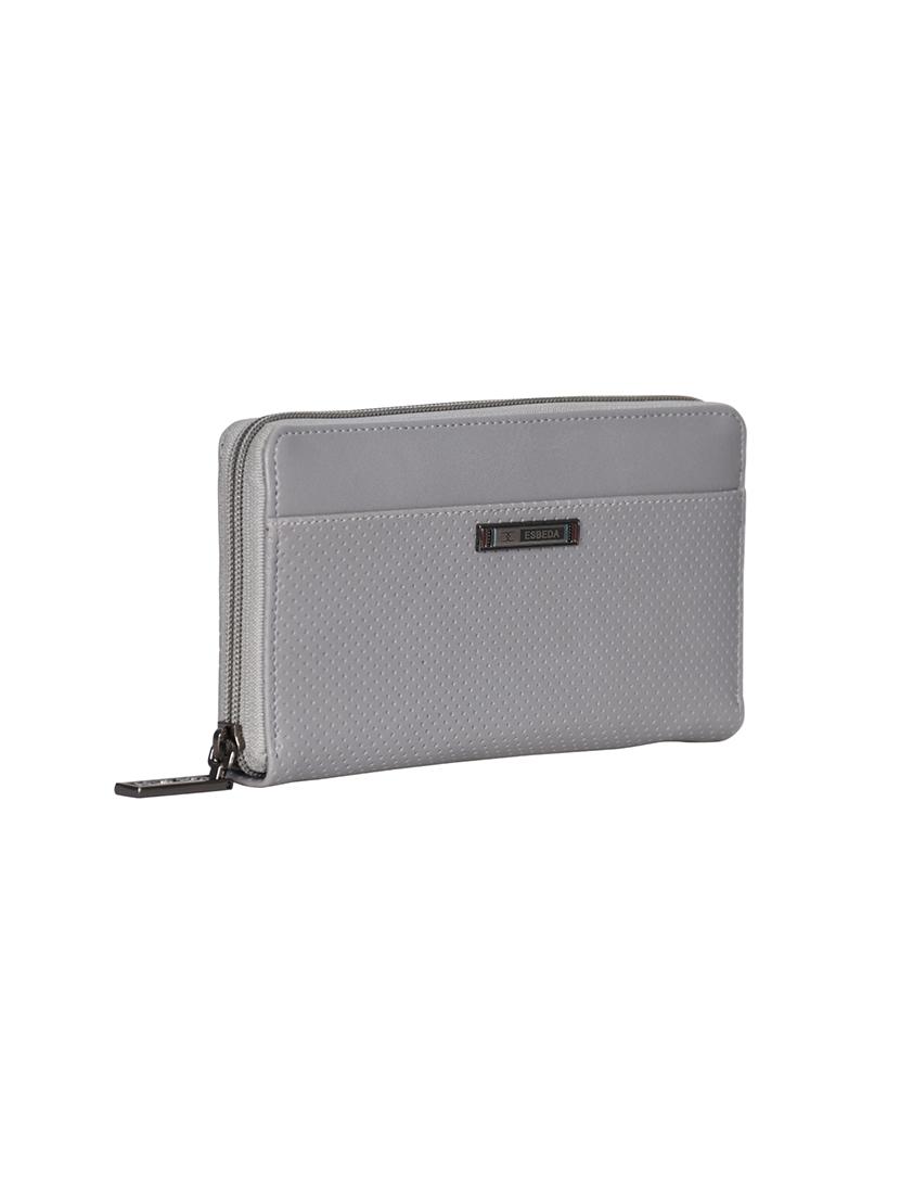 grey leatherette (pu wallet - 17285889 - Standard Image - 4