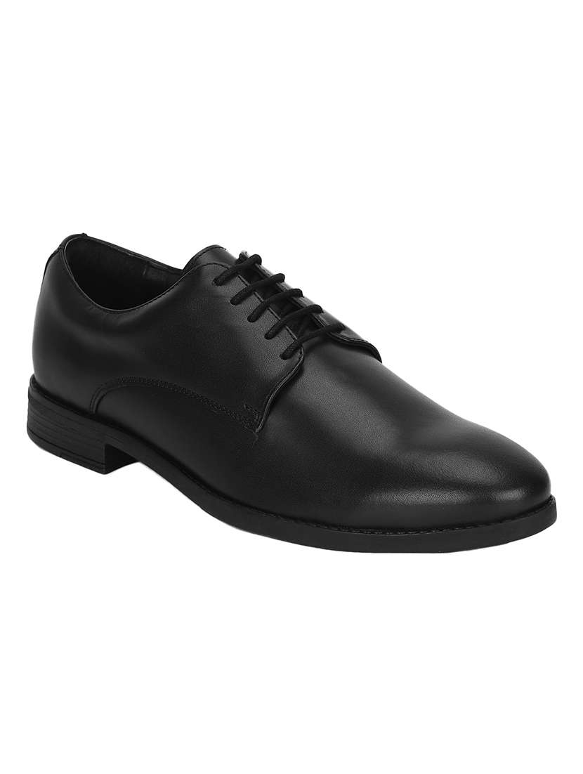 black lace-up derbys