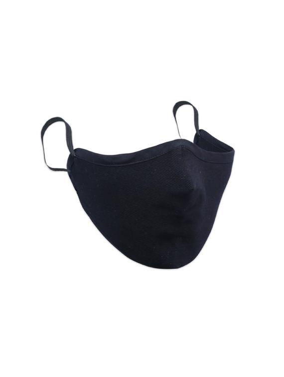 black cotton anti-pollution women mask (pack of 3) - 17287165 -  Standard Image - 1