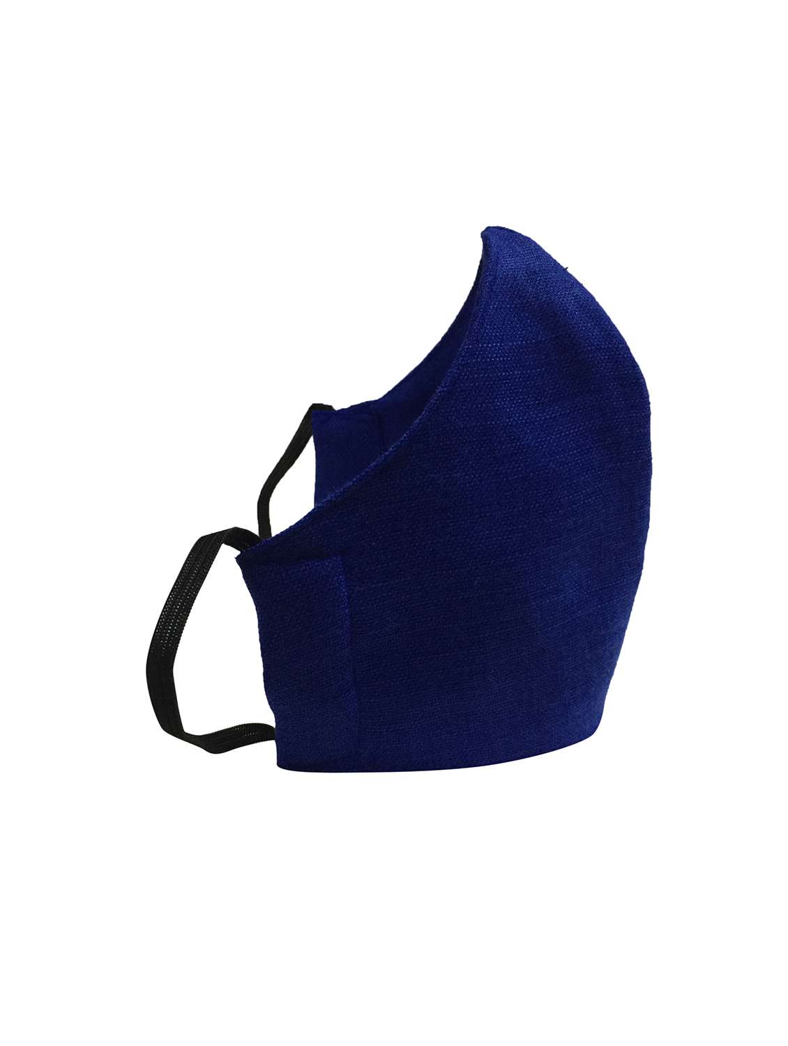 blue cotton solid men mask - 17287497 -  Standard Image - 1