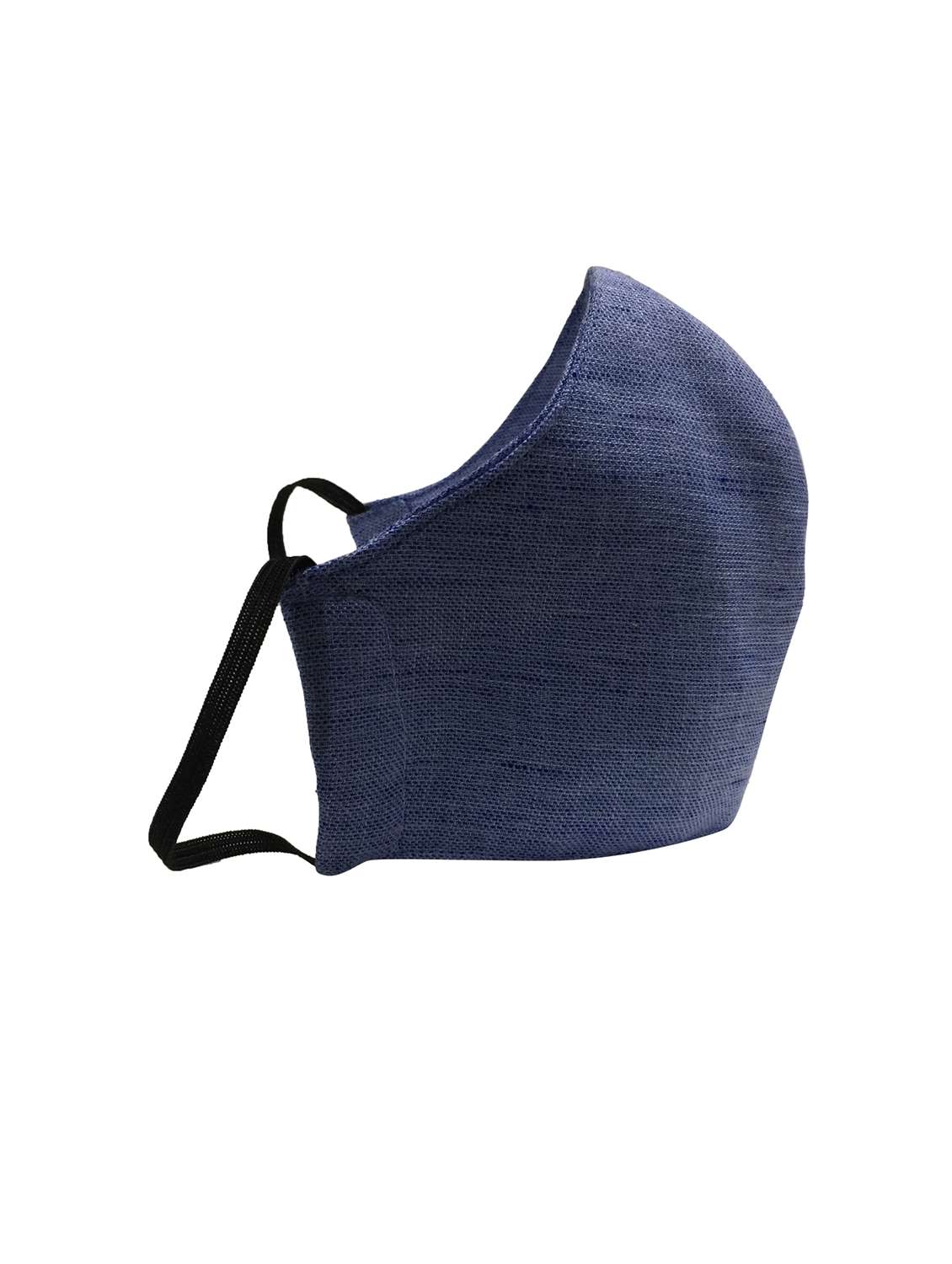 blue cotton solid men mask - 17287498 -  Standard Image - 1