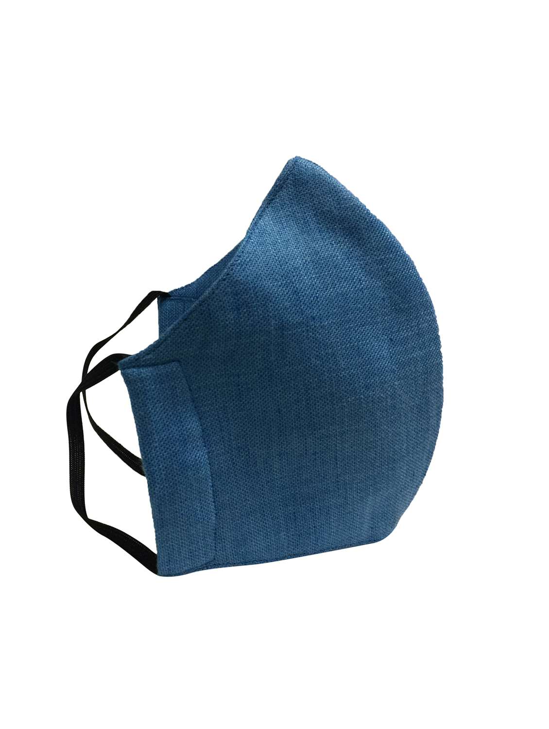 blue cotton solid men mask - 17287503 -  Standard Image - 1