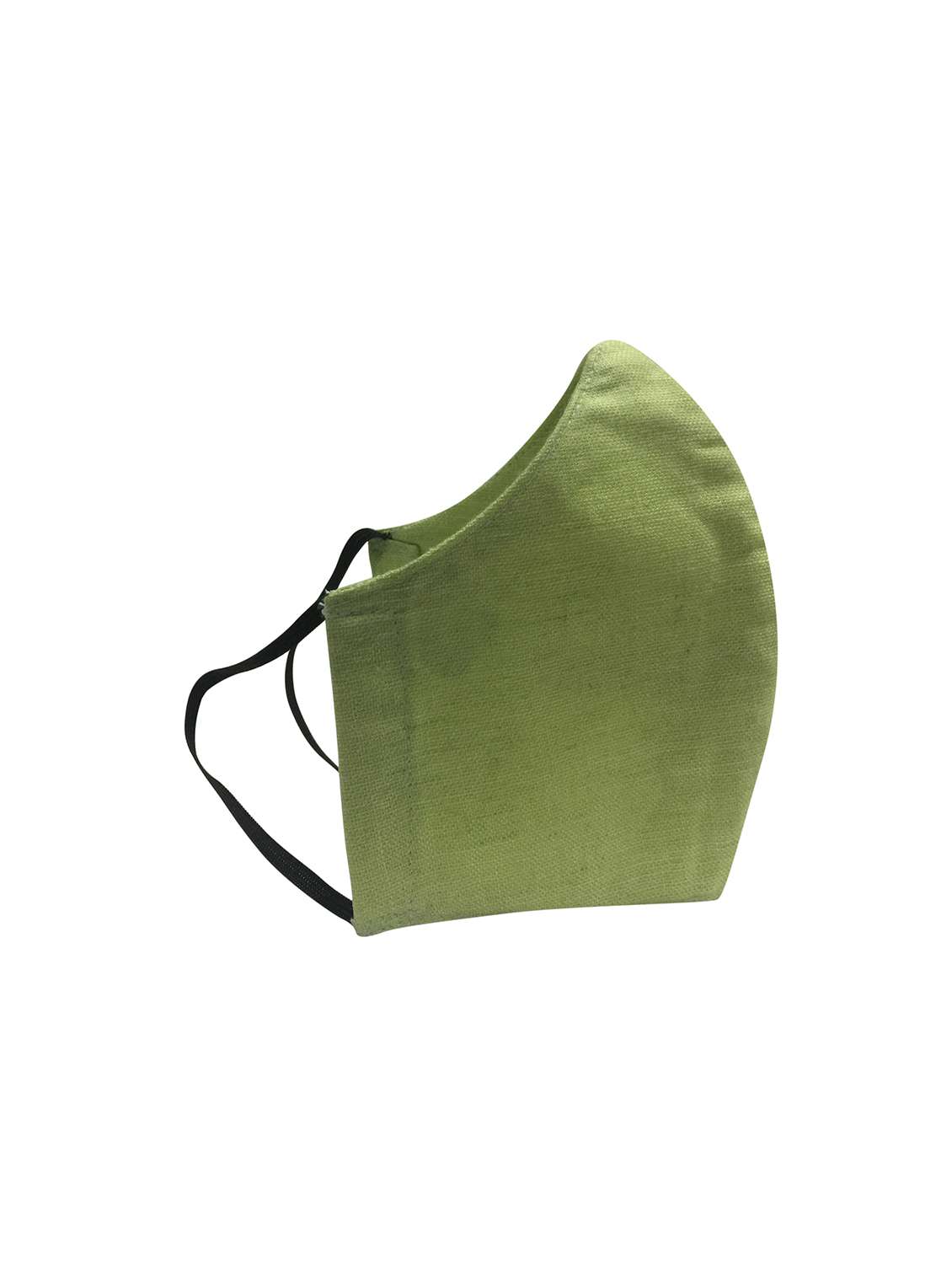 green cotton solid men mask - 17287507 -  Standard Image - 1